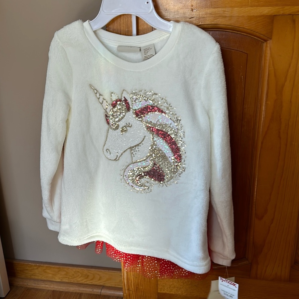 Girls Sweater and Skirt Set